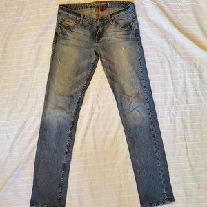 Guess Low Rise Jeans, Light Wash, 29